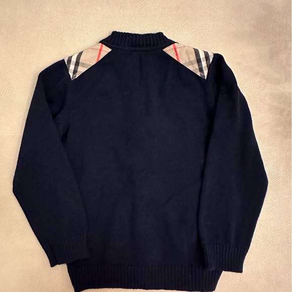 Burberry boys zip up cardigan sweater size 6 - Picture 4 of 6